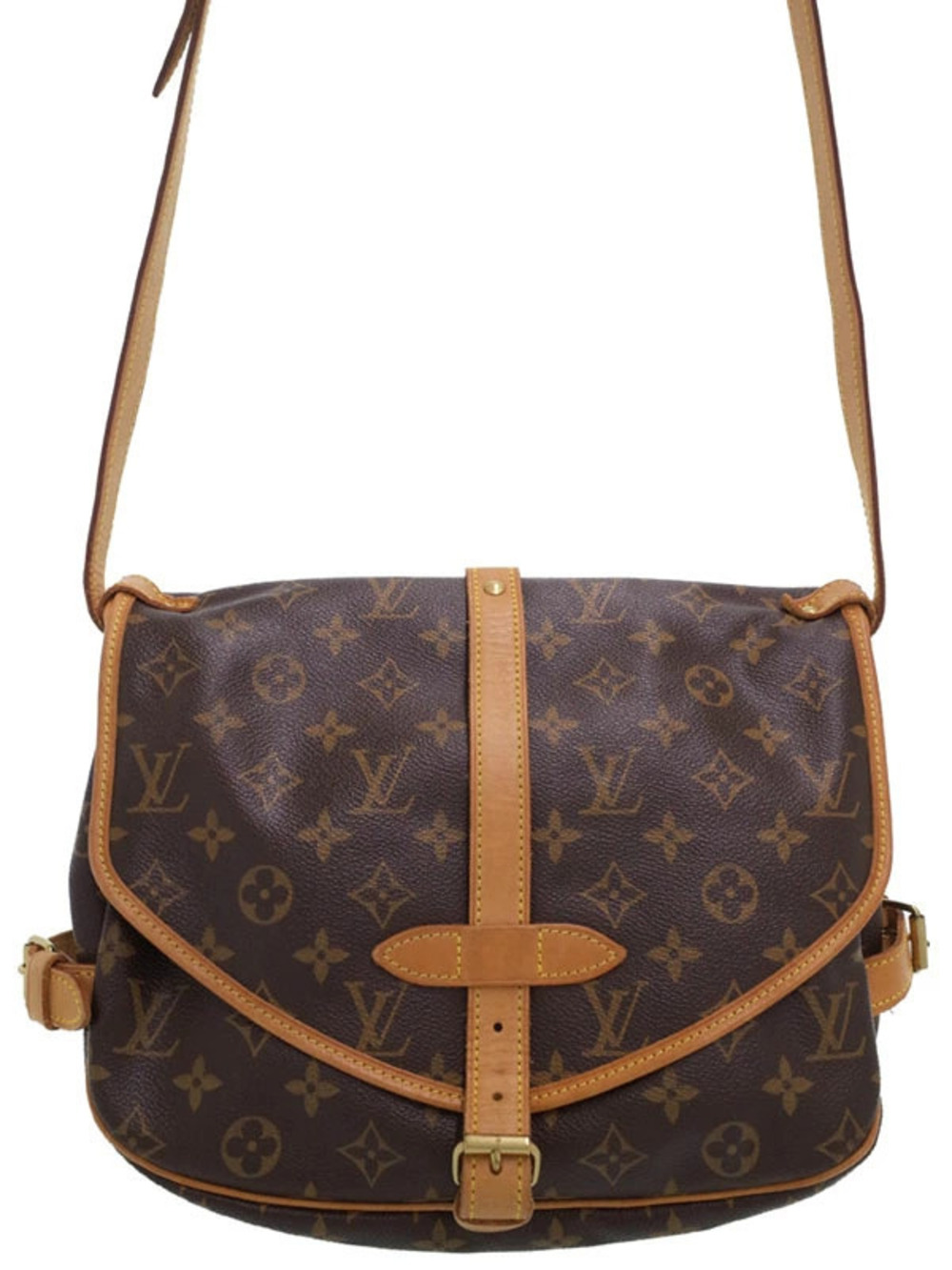 Louis Vuitton Monogram Saumur Shoulder Bag